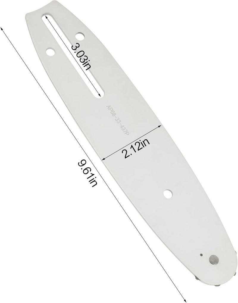 Yehtta 49-16-2751 8" Pruning Saw Guide Bar for Milwau-kee 3004-20 M-18 HATCHET Pruning Chainsaw - Image 2